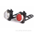 Luz trasera de bicicleta LED recargable